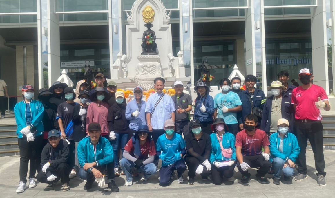 โรงพยาบาลนครธน จัดกิจกรรมขยะกำพร้าสัญจร ครั้งที่ 31
